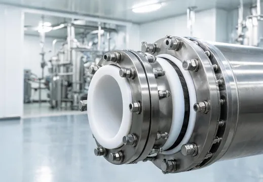 Chemical processing lined component