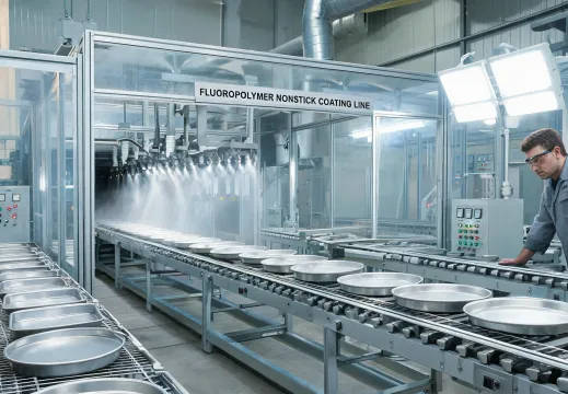 Nonstick industrial coating line