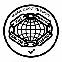 Global supply badge